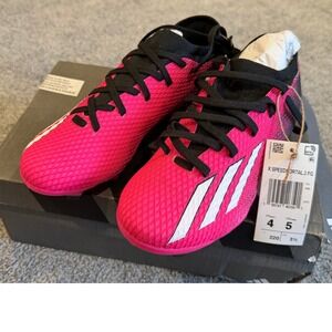 Adidas X‎ Speedportal.3 FG Soccer Cleats Pink Women size 5 Soccer Boots New